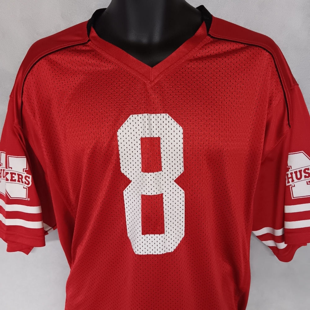Russell Nebraska Cornhuskers Football Jersey XL Red #8 - Picture 1 of 4